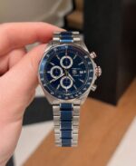 Tag Heuer Formula 1 Gulf Edition Blue Chronograph - Image 4