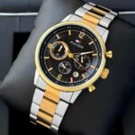 Tommy Hilfiger Evan Black Dial Chronograph