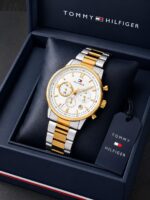 Tommy Hilfiger Evan Chronograph White Dial - Image 4