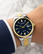 Citizen Quartz Two-Tone Navy Blue Dial - Image 2