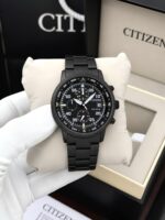 Citizen Eco Drive Chronograph Black Dial - Image 4