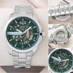Armani Exchange Hampton Green Skeleton Dial - Image 2
