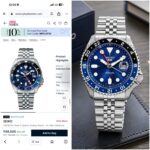 Seiko GMT Automatic Blue Dial - Image 2