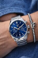 Tag Heuer Blue Dial Chronograph - Image 2