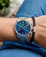 Tag Heuer Blue Dial Chronograph - Image 4