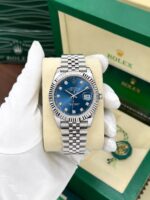Rolex Oyster Perpetual Blue Diamond Dial - Image 5