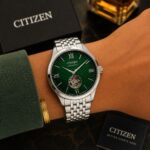 Citizen Emerald Green Open-Heart Dial - Image 4