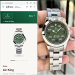 Rolex Air-King Olive Green Dial - Image 2