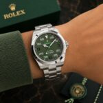 Rolex Air-King Olive Green Dial - Image 3