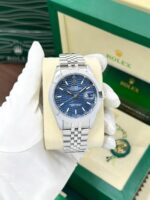 Rolex Datejust Blue Motif Dial Silver Edition - Image 2