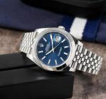 Rolex Datejust Blue Motif Dial Silver Edition - Image 4