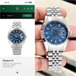 Rolex Datejust Blue Motif Dial Silver Edition - Image 5