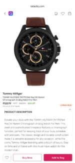 Tommy Hilfiger Clark Black Chronograph - Image 3