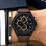 Tommy Hilfiger Clark Black Chronograph