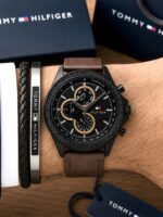 Tommy Hilfiger Clark Black Chronograph