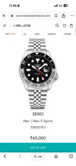 Seiko 5 Sports GMT Automatic Black Dial - Image 2