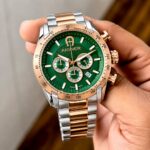 Aigner Green Dial Chronograph Rose Gold - Image 3
