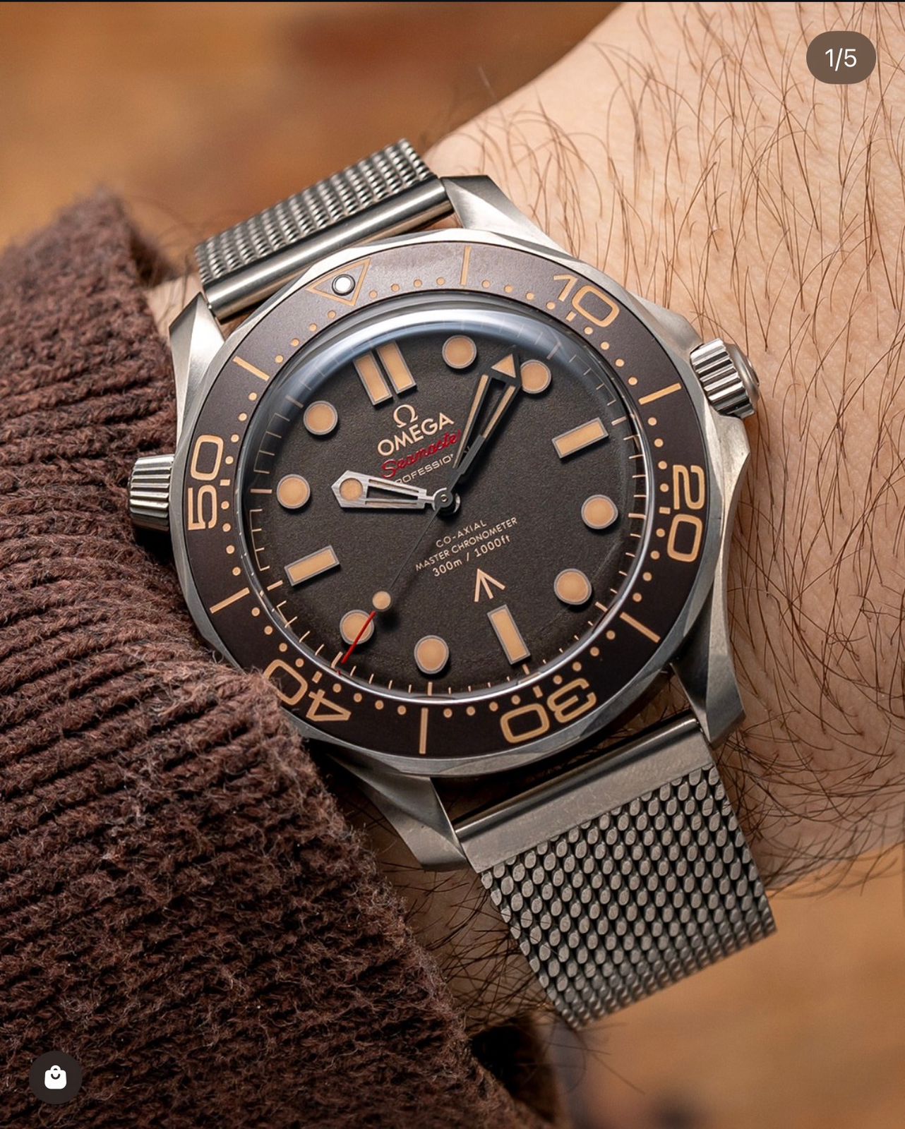 WhatsApp Image 2026-07-07 at 12.07.00 AM (1) Omega Seamaster Diver 300M Bronze Gold Automatic - Image 1