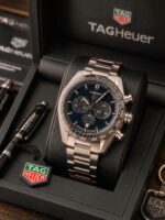 Tag Heuer Carrera Chronograph Black Dial - Image 4