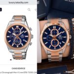 Edifice Casio Standard Chronograph Blue Dial - Image 2