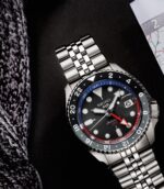 Seiko GMT Silver Automatic - Image 5