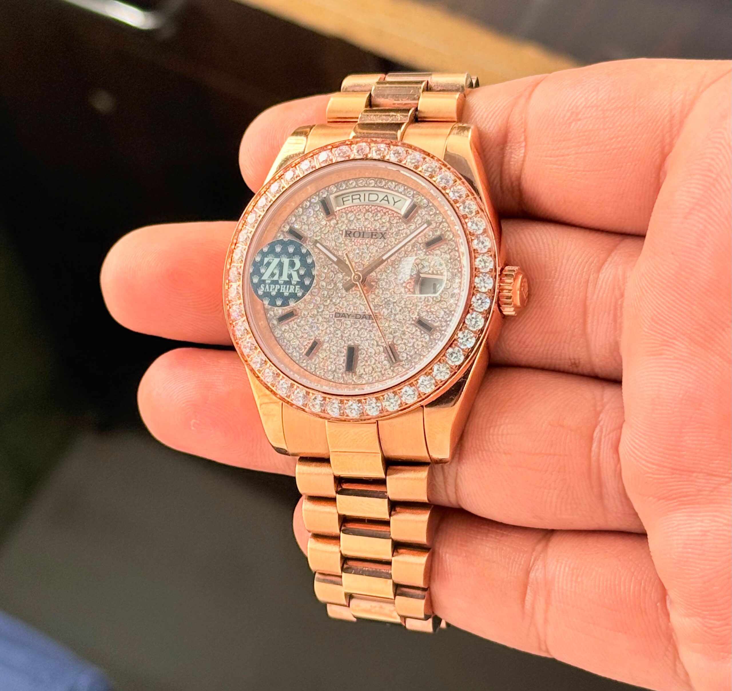 WhatsApp Image 2026-07-07 at 12.19.26 AM (2) Rolex Oyster Perpetual Day-Date Diamond Dial Automatic - Image 1