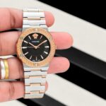 Versace Greca Black Dial