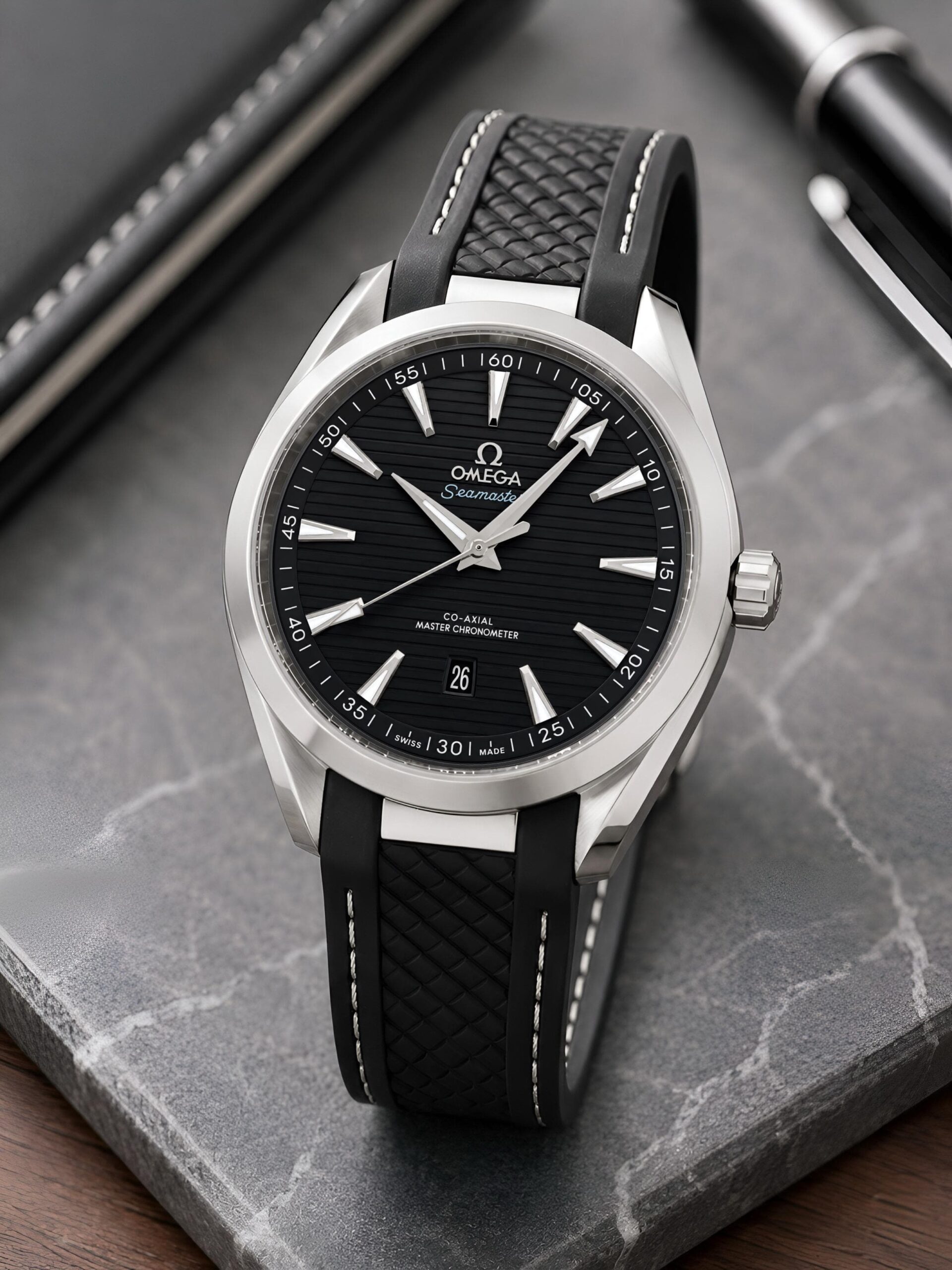 WhatsApp Image 2026-07-07 at 12.21.09 AM (2) Omega Seamaster Black Automatic - Image 1