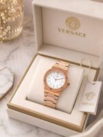 Versace Greca Sunray White Dial - Image 5