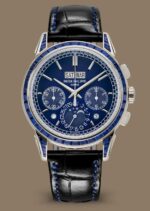 Patek Philippe Perpetual Calendar Chronograph Blue Dial - Image 3