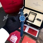 Patek Philippe Perpetual Calendar Chronograph Blue Dial - Image 9