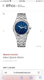 Maurice Lacroix Blue Dial Quartz - Image 2