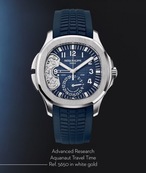 WhatsApp Image 2026-07-09 at 4.01.42 PM Patek Philippe Aquanaut Travel Blue Dial - Image 1
