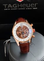 Tag Heuer Chronograph – Brown Dial - Image 4