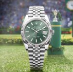 Rolex Oyster Perpetual Automatic Mint Green Dial - Image 3