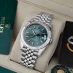 Rolex Oyster Perpetual Automatic Mint Green Dial