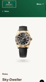 Rolex Sky-Dweller Automatic Black Dial - Image 3