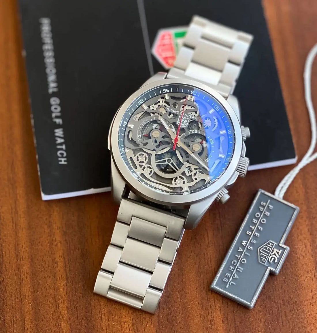 WhatsApp Image 2026-07-09 at 6.34.55 PM (1) Tag Heuer CR7 Grey Chronograph - Image 1