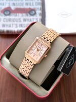 Fossil Raquel Pink Rectangular Dial - Image 4
