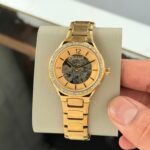 Fossil Eevie Golden Skeleton Automatic