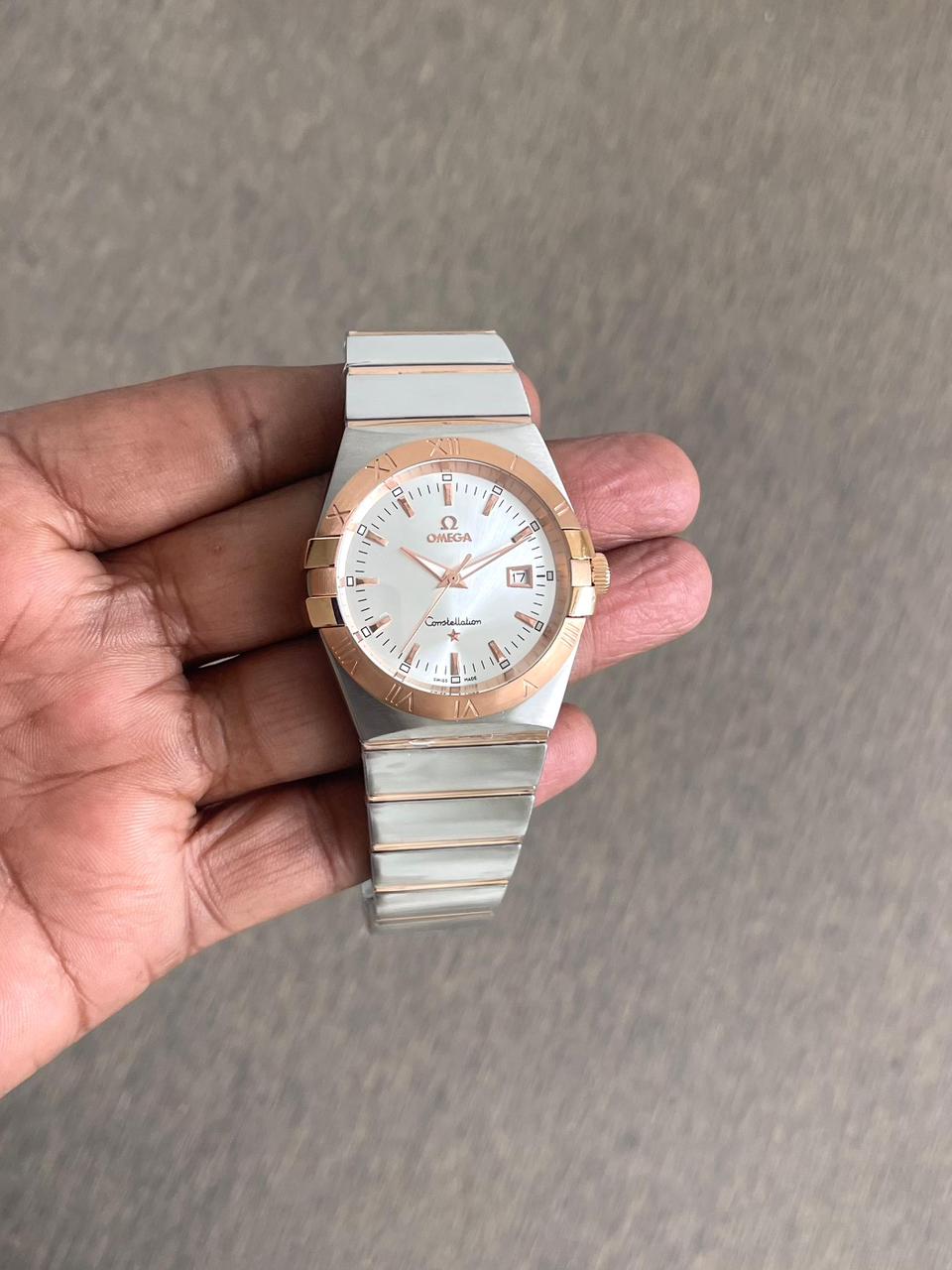 WhatsApp Image 2026-07-09 at 6.37.27 PM (2) Omega Constellation Silver Quartz - Image 1