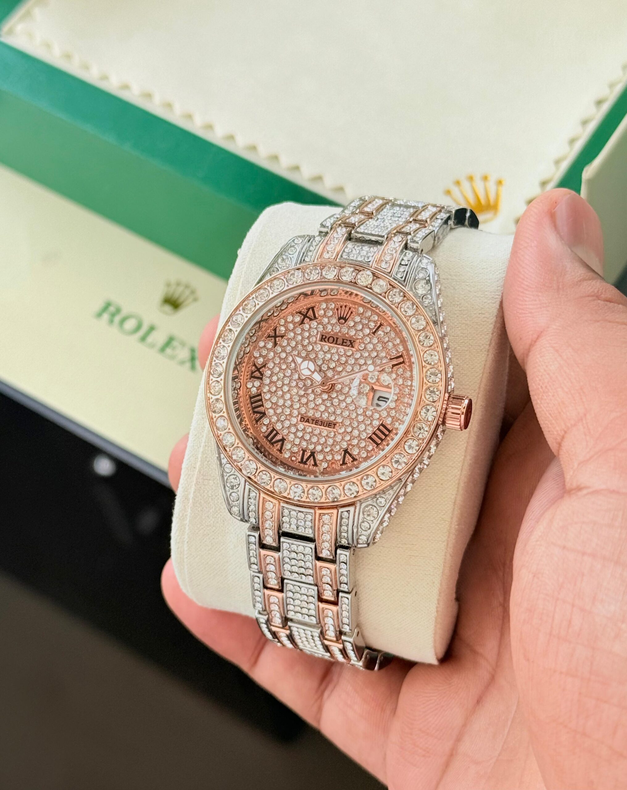 WhatsApp Image 2026-07-09 at 6.39.20 PM Rolex Two-Tone Diamond Edition - Image 1