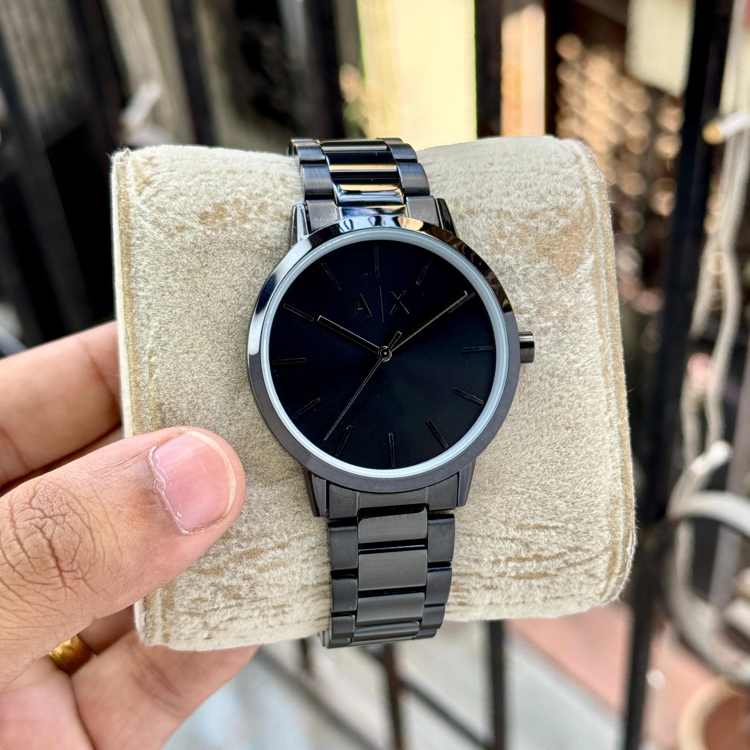 WhatsApp Image 2026-07-09 at 6.41.20 PM (1) Armani Exchange Black Dial Quartz - Image 1