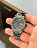 Rolex Oyster Perpetual Day-Date Black Automatic - Image 3