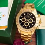 Rolex Daytona Gold Tone Round Dial