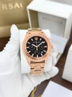 Versace Greca Rose Gold Chronograph - Image 2