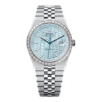 Rolex Land-Dweller Ice Blue Dial - Image 2