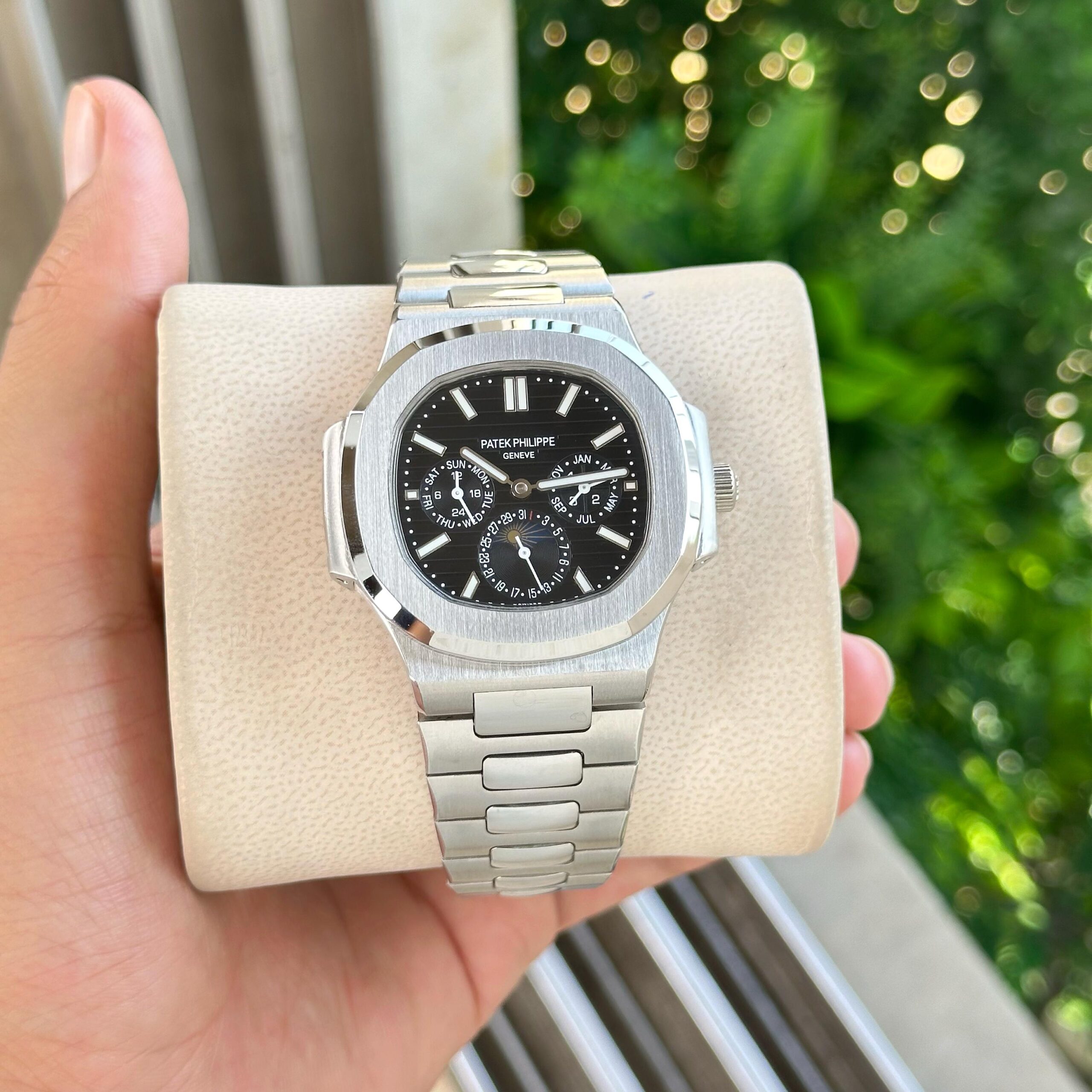 WhatsApp Image 2026-07-09 at 6.50.48 PM (1) Patek Philippe Nautilus Silver Automatic - Image 1