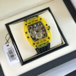 Guess Skeleton Yellow Black Dial - Image 2