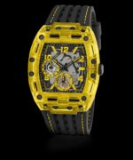 Guess Skeleton Yellow Black Dial - Image 3